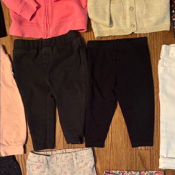 Assorted Baby Clothing Set Size 6-12 Month - Pink, Black, White, Floral - Picture 9 of 16